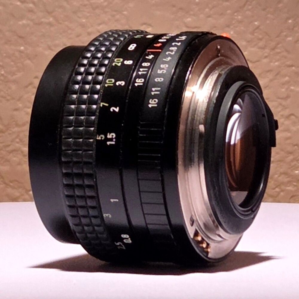 Practika BC1 Carl Zeiss Jena Practikar 50mm f1.4 Lens Original Case Tested Works - Picture 10 of 11